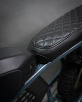 2-Up Black Diamond Stitch Seat