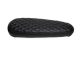 2-Up Black Diamond Stitch Seat