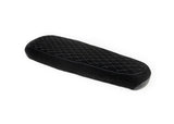 2-Up Black Alcantara Diamond Stitch Seat