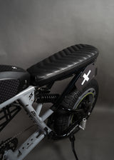 2-Up Black V-Stitch Seat