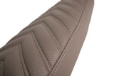 2-Up Brown V-Stitch Memory foam Seat (WAREHOUSE SALE)