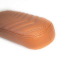 2-Up Caramel V-Stitch Seat