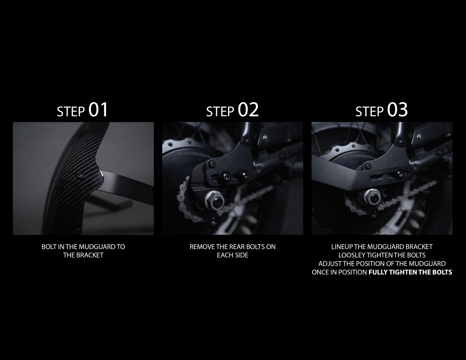 Rear Mudguard Carbon Fiber Edition – Blur Boundaries