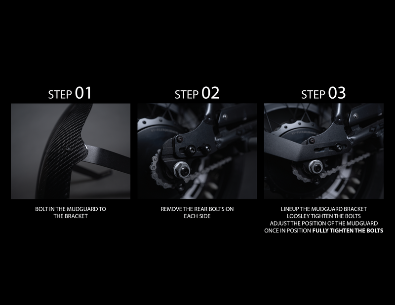 Rear Mudguard Carbon Fiber Edition