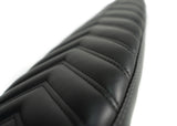 2-Up Black V-Stitch Seat