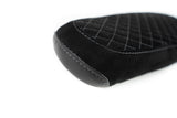 2-Up Black Diamond Stitch Seat