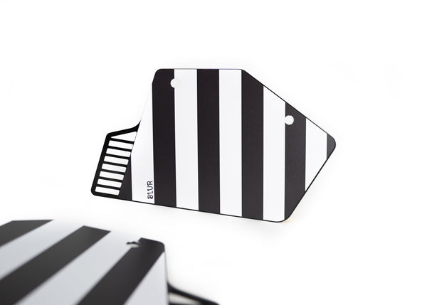 R & RX - BOLD STRIPE Rear Side Plate