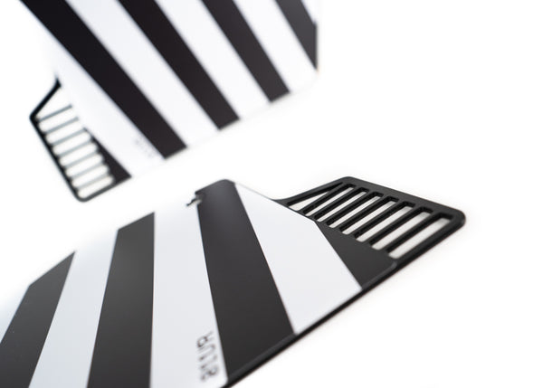 R & RX - BOLD STRIPE Rear Side Plate