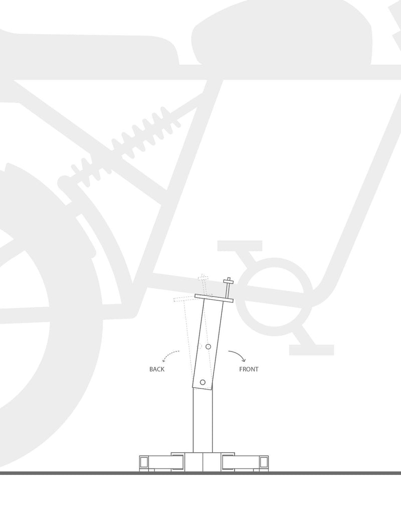 Bike Repair Stand - Grey